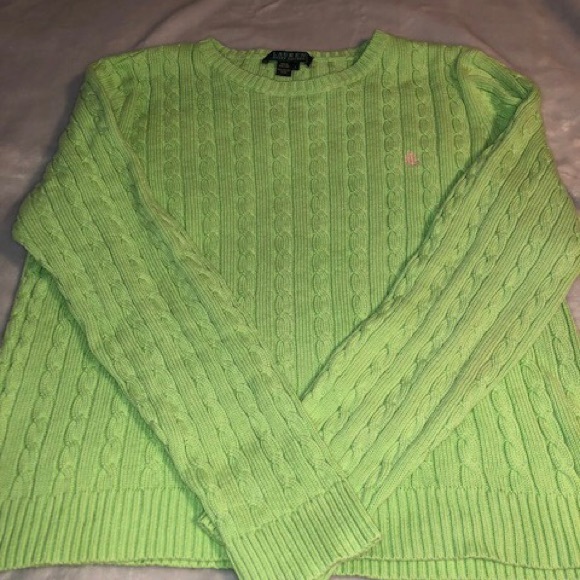 Ralph Lauren Sweaters - Ralph Lauren Sweater Green Size Large